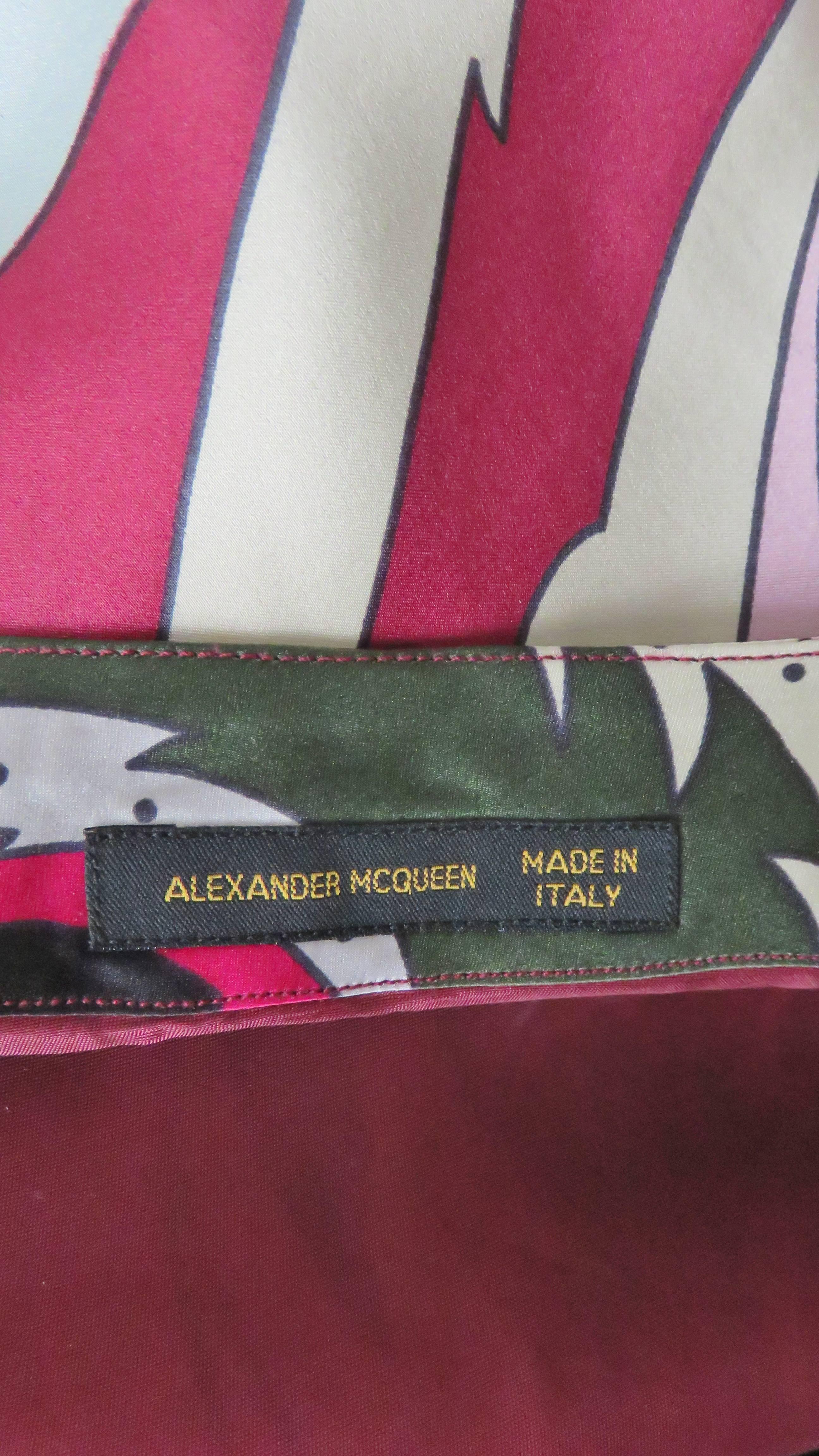 Alexander McQueen Silk Halter Top SS 2001 5
