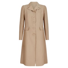 2001 Balmain Haute Couture Runway Coat and Dress Ensemble