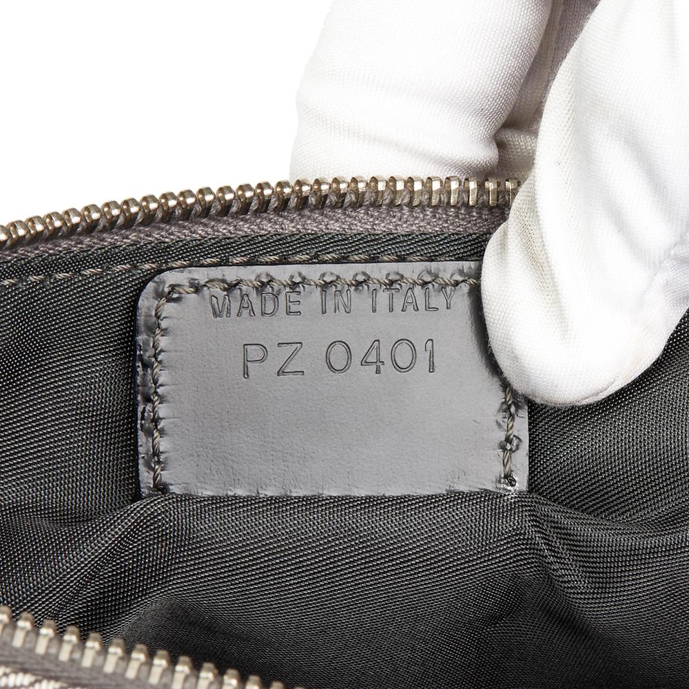 2001 Christian Dior Grey Denim Saddle Pouch 3