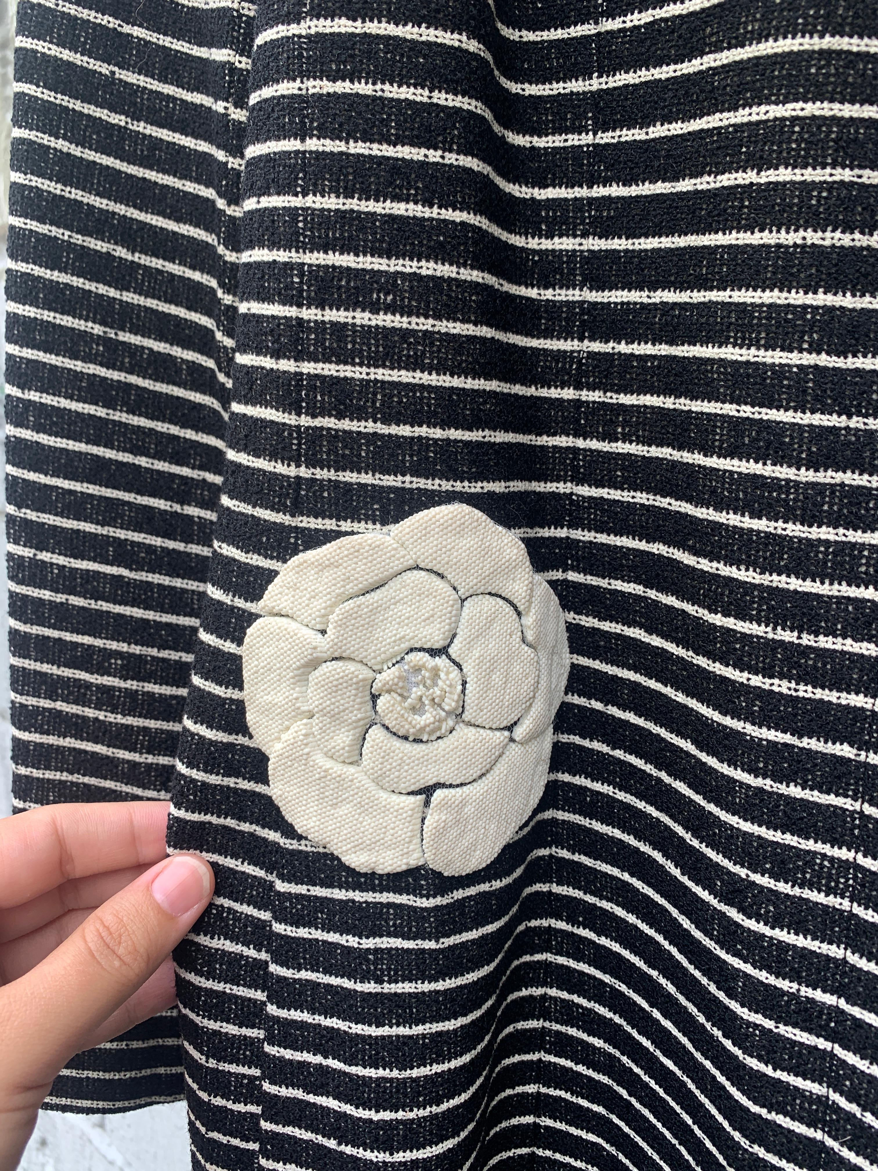 2001 Croisière Chanel & Karl Lagerfeld 2005 manteau à simple boutonnage en vente 5
