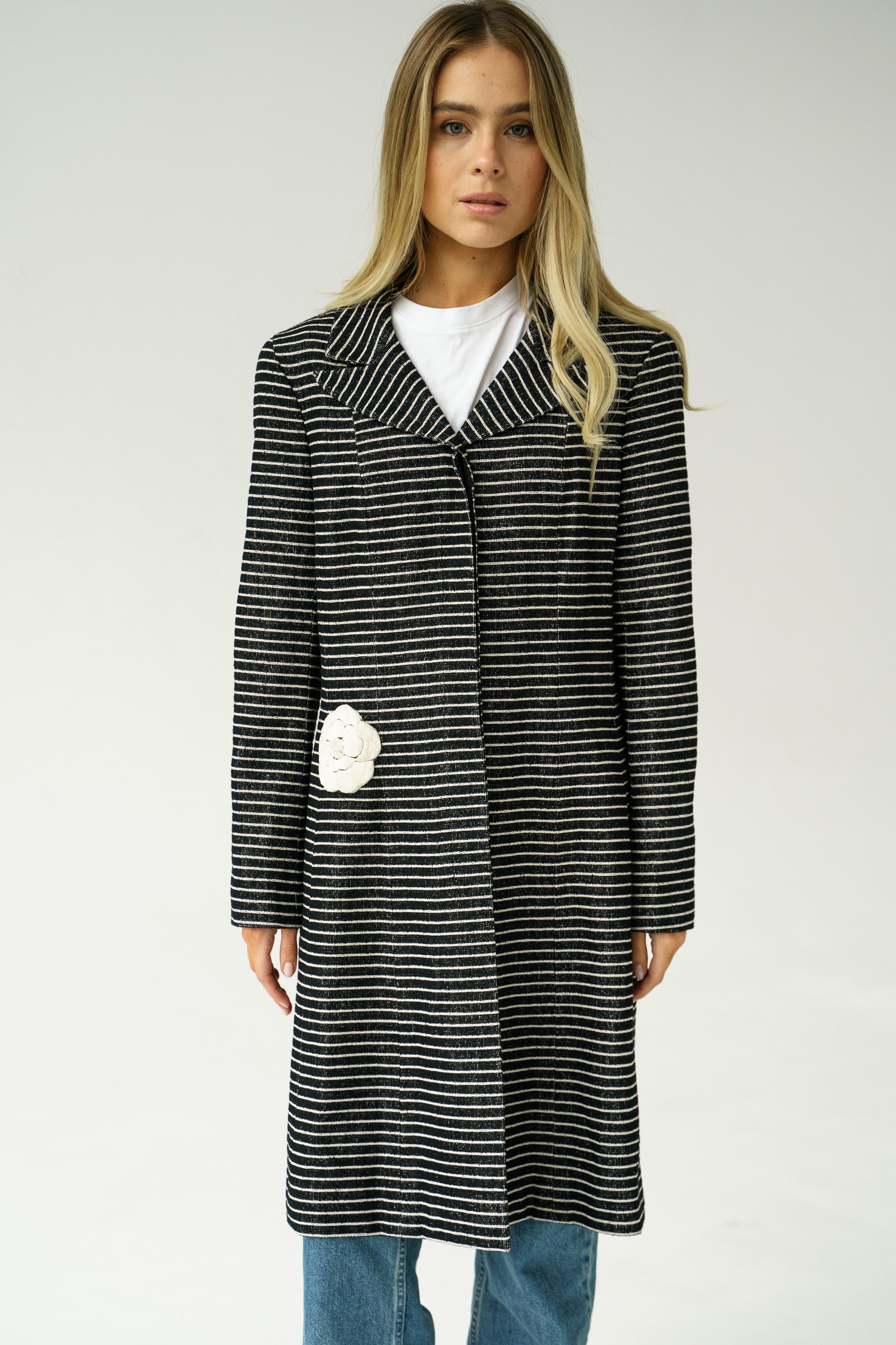 2001 Croisière Chanel & Karl Lagerfeld 2005 manteau à simple boutonnage en vente 15
