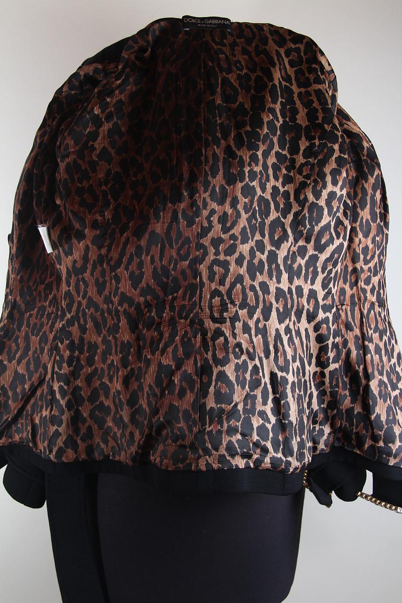 2001 Dolce & Gabbana Swarovski Wool Coat FW 2001 Runway in vendita 11
