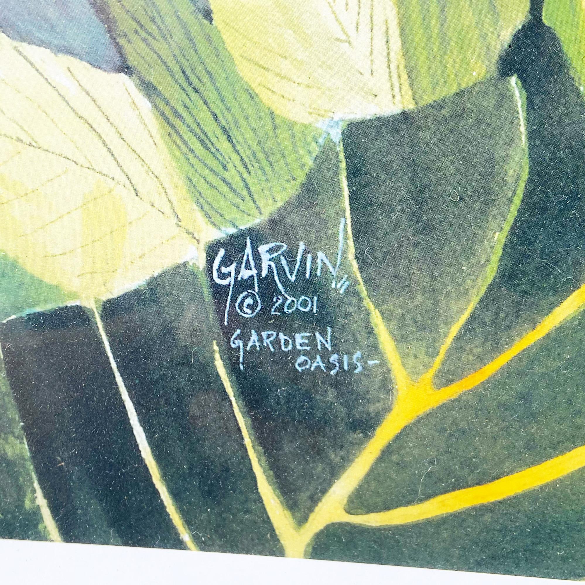 2001 Garden Oasis, Druck in limitierter Auflage von Carol Garvin im Angebot 2