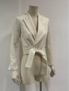 2001 Gucci by Tom Ford tie waist wrap blazer Regular