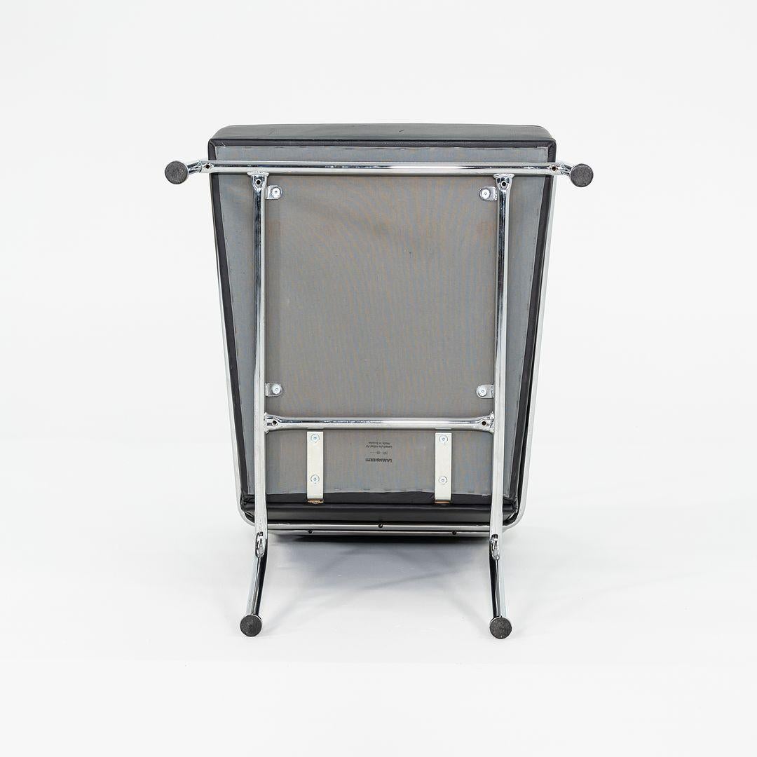 2001 Gunilla Allard for Lammhults Lounge Chair in Black Leather For Sale 5