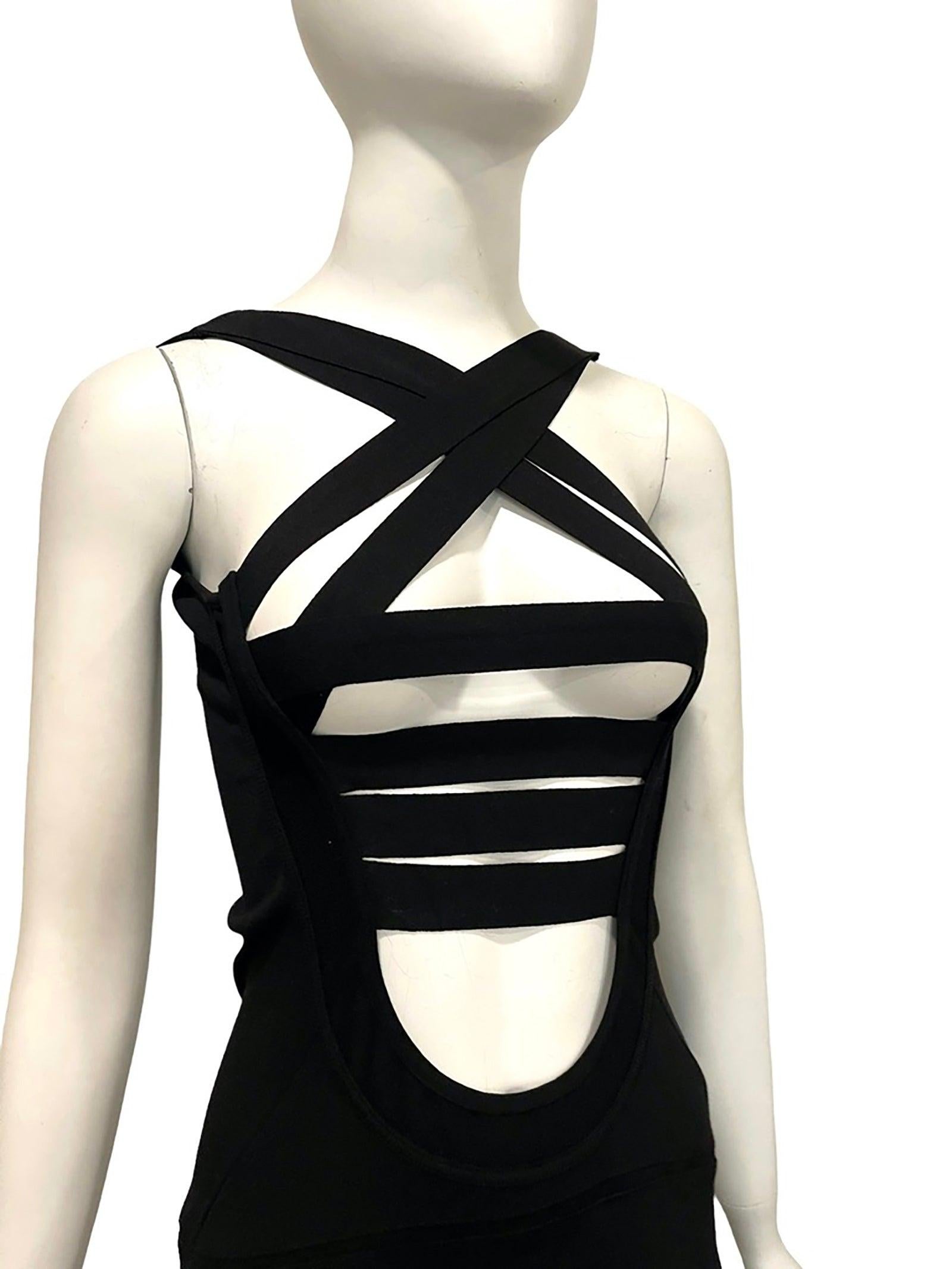 De las mujeres Vestido vendaje Helmut Lang 2001 en venta