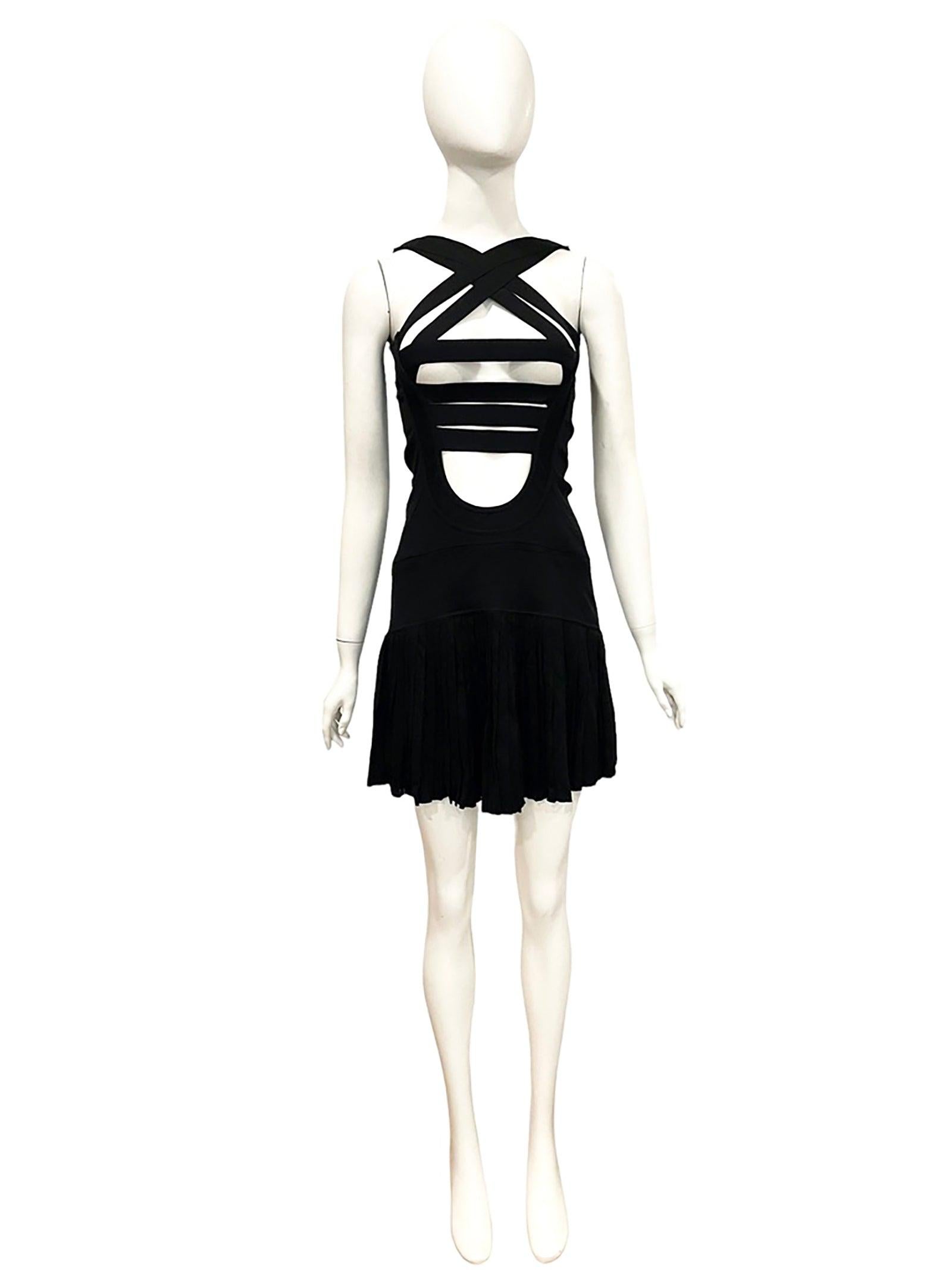 Vestido vendaje Helmut Lang 2001 en venta 1