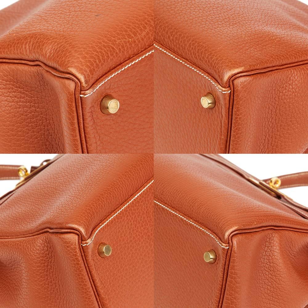 2001 Hermes Brique Togo Leather Kelly 32cm Retourne 4