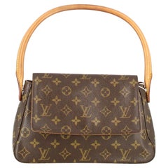 2001 Louis Vuitton Looping Monogramm Segeltuchhandtasche mit Monogramm