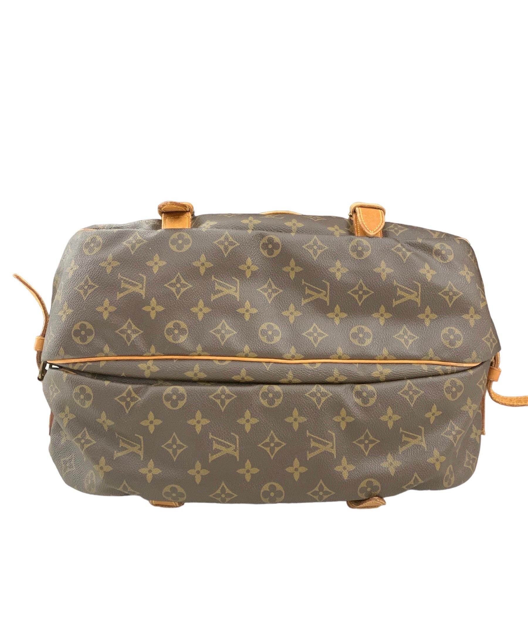 2001 Louis Vuitton Saumur GM Monogram Borsa a Tracolla in vendita 2