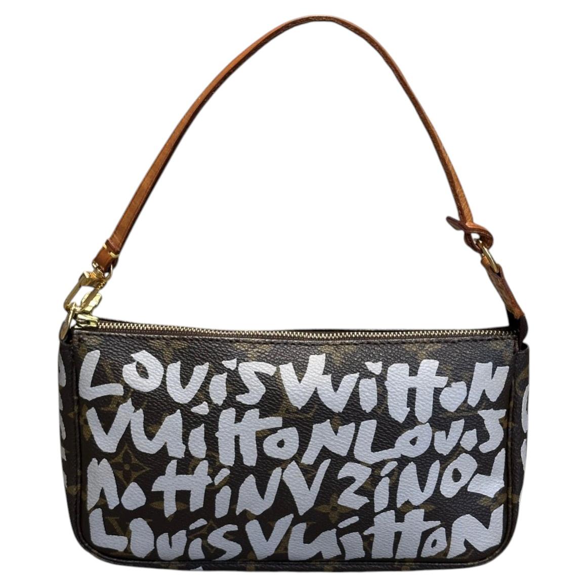 2001 Louis Vuitton x Stephen Sprouse Graffiti Accessoires Mini-Tasche im Angebot