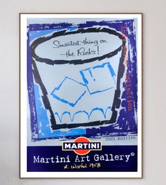 2001 Martini - Andy Warhol Original Vintage Poster