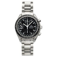2001 Omega Speedmaster Day Date 3520.50.00 Steele, schwarzes Zifferblatt, Automatikwerk, 39 mm