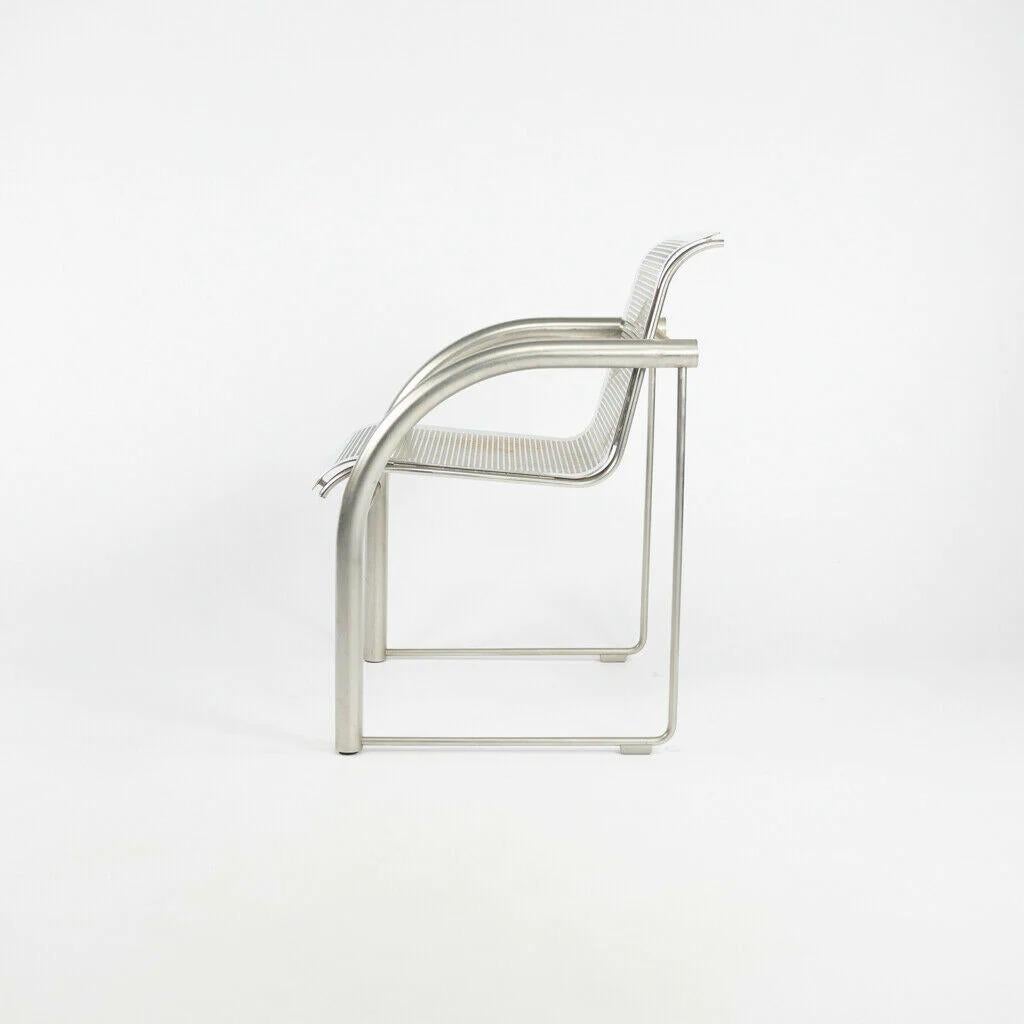 2001 Prototype Richard Schultz 2002 Collection Stainless Steel Mesh Dining Chair For Sale 5