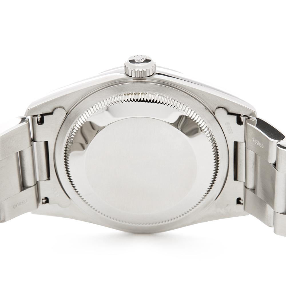 Women's or Men's 2001 Rolex Datejust Stainless Steel 16200 Wristwatch