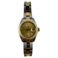 2001 Rolex Ladies Two Tone Watch 79173 Champagne Dial #18685