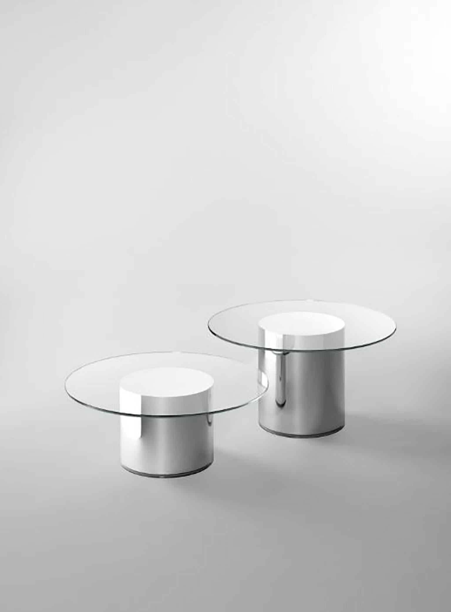 2001 Side Tables by Otto Canalda & Ramón Úbeda for BD Barcelona In New Condition For Sale In Brooklyn, NY