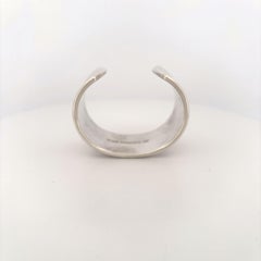 2001 Tiffany & Co .925 Sterling Silver Wide Cuff Bracelet