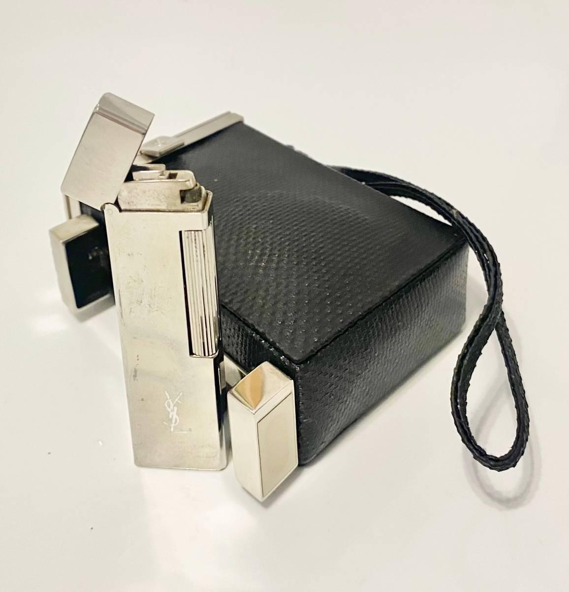 2001 Yves Saint Laurent Cigarette Box Clutch Bag  2