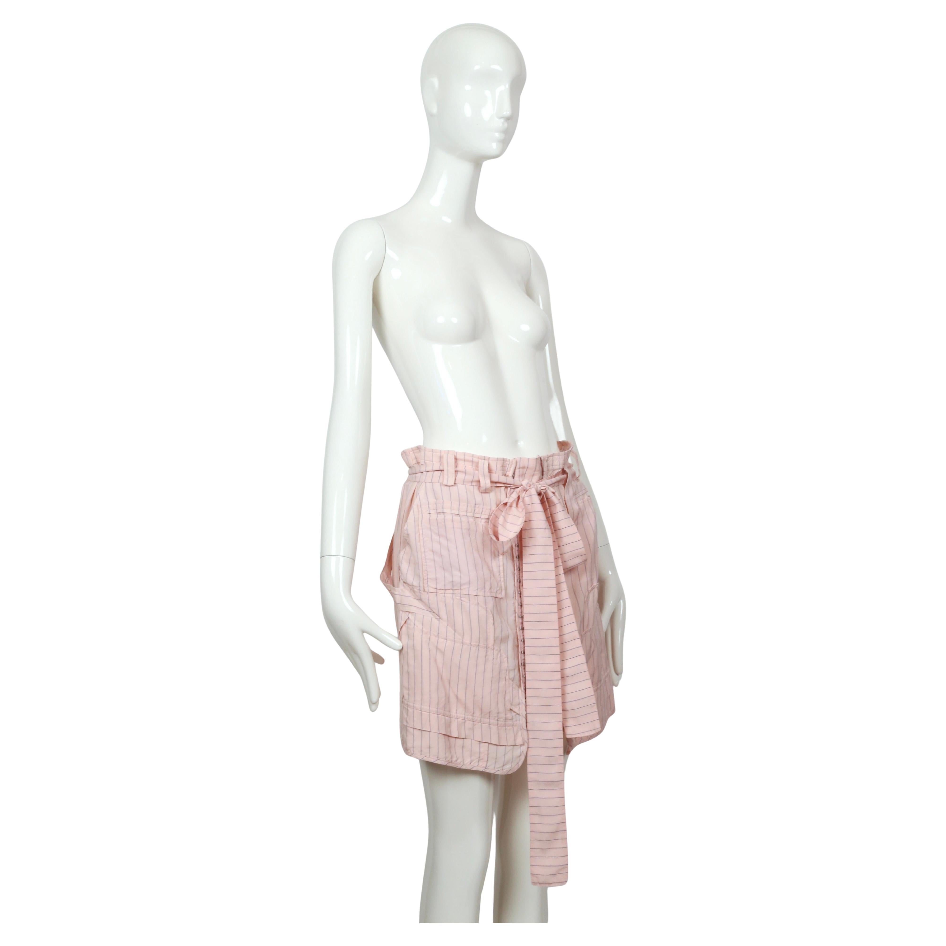 2002 Balenciaga LE DIX di Nicolas Ghesquiere gonna rosa oversize RUNWAY In condizioni buone in vendita a San Fransisco, CA