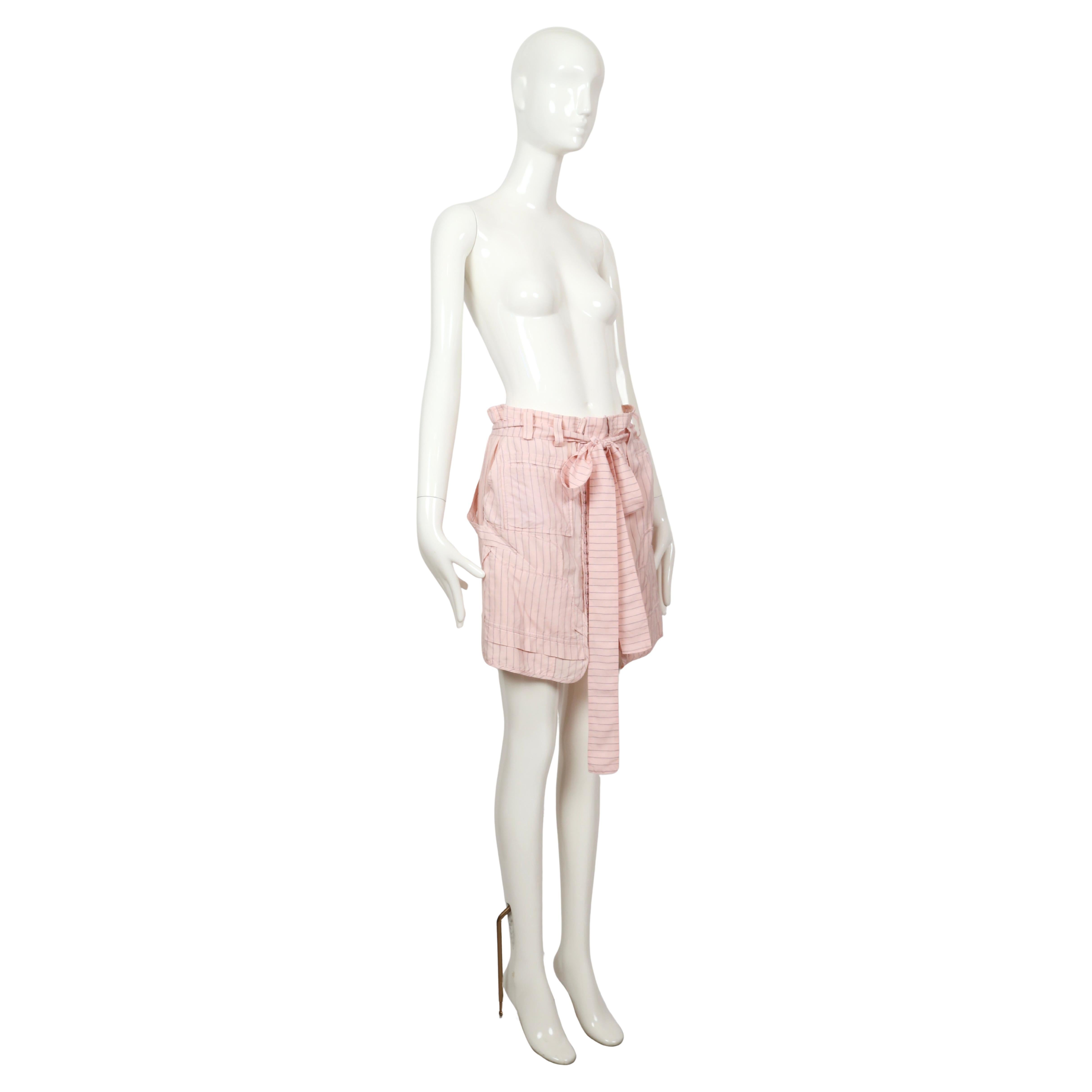 da uomo o donna 2002 Balenciaga LE DIX di Nicolas Ghesquiere gonna rosa oversize RUNWAY in vendita