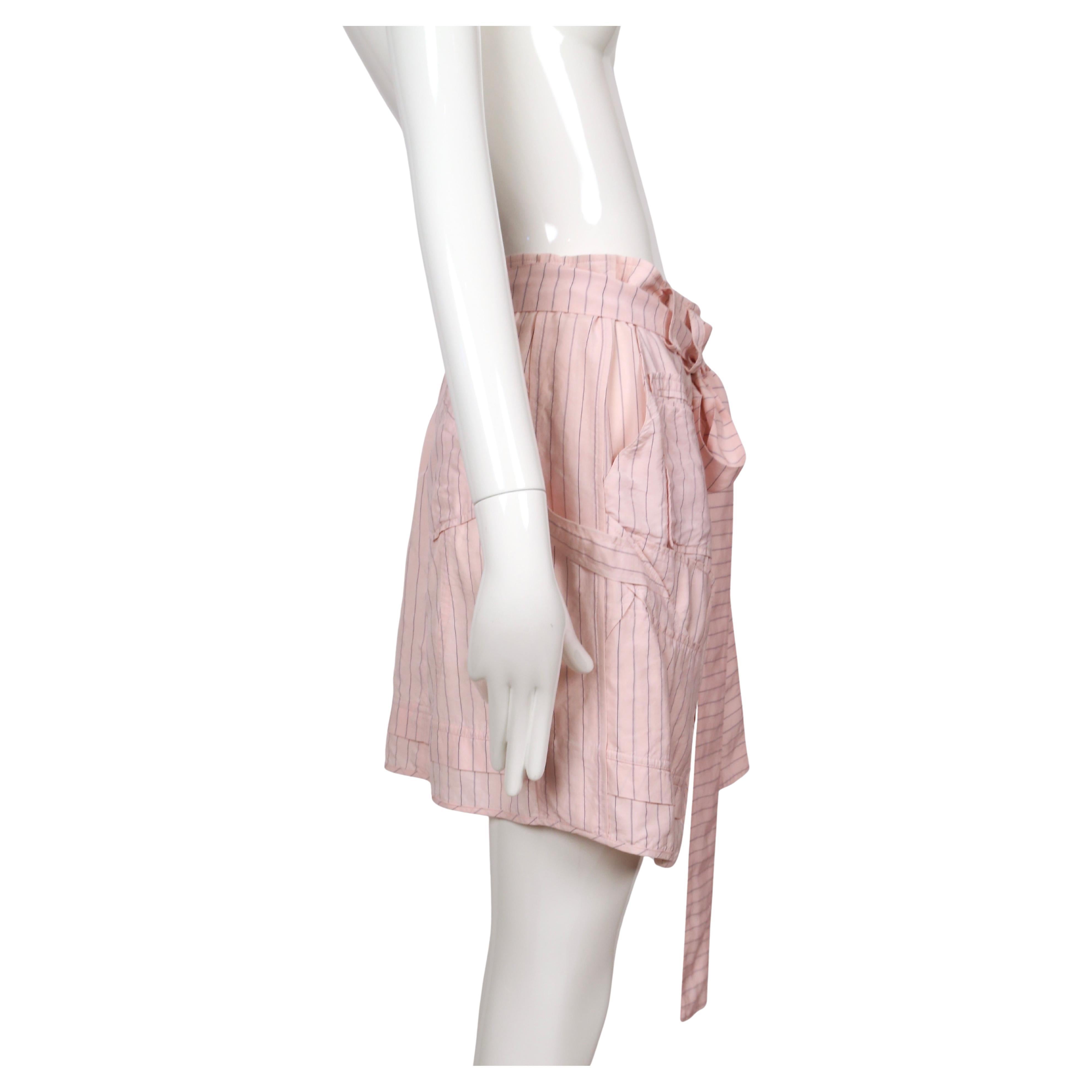 2002 Balenciaga LE DIX di Nicolas Ghesquiere gonna rosa oversize RUNWAY in vendita 1