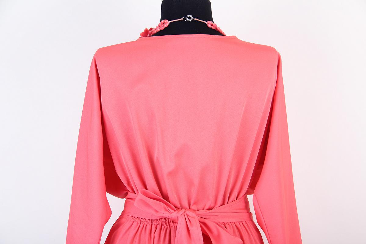 Pink 2002 Christian Dior Galliano silk dress For Sale