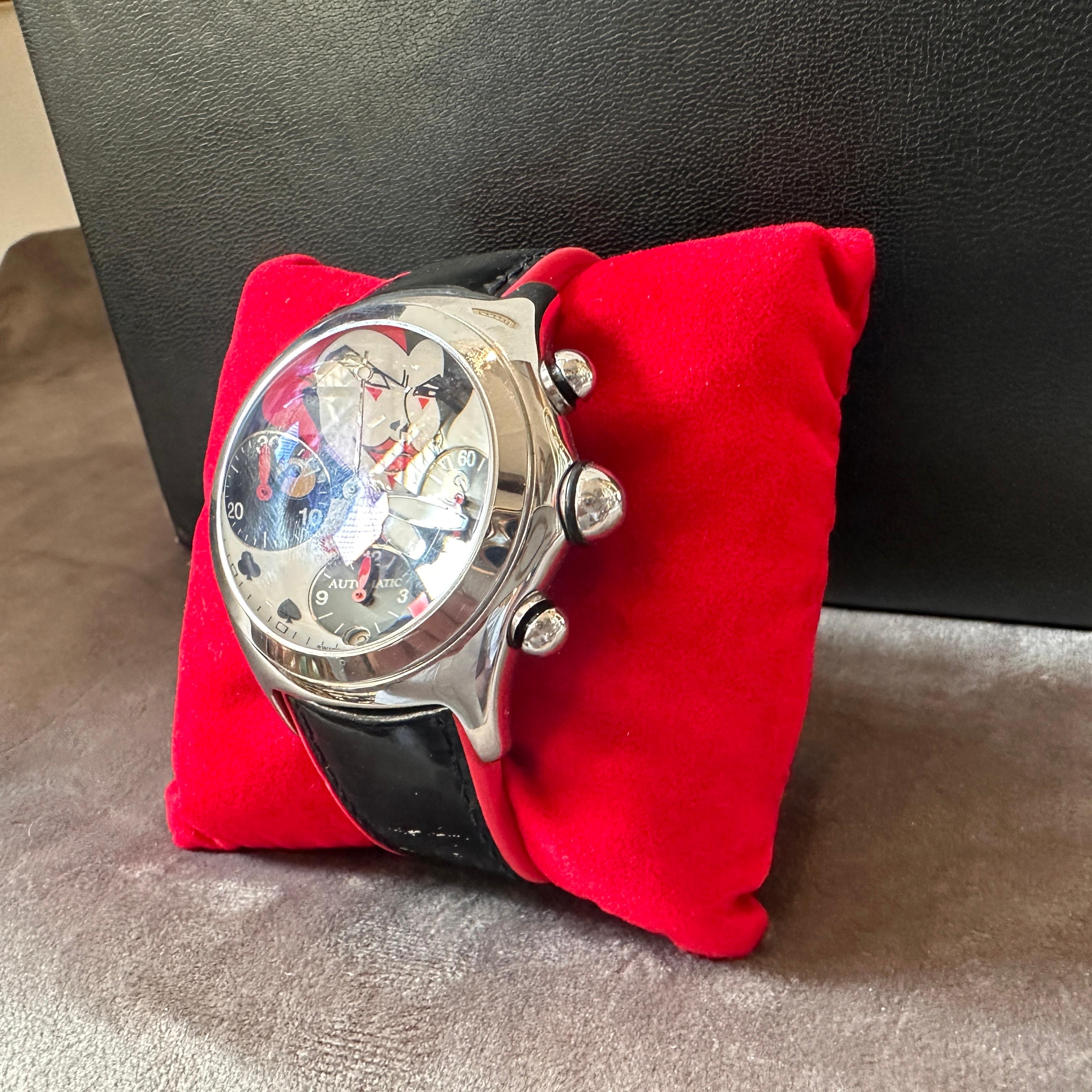 2002 Full Set Joker, limitierte Auflage, Blasen-Chronograph, Ref. 28524020 von Corum im Angebot 1