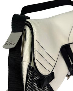 2002 Dior by John Galliano Sports Style Multi-style Saddle Bag