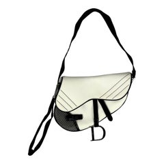 2002 Dior by John Galliano Sports Style Multi-style Saddle Bag