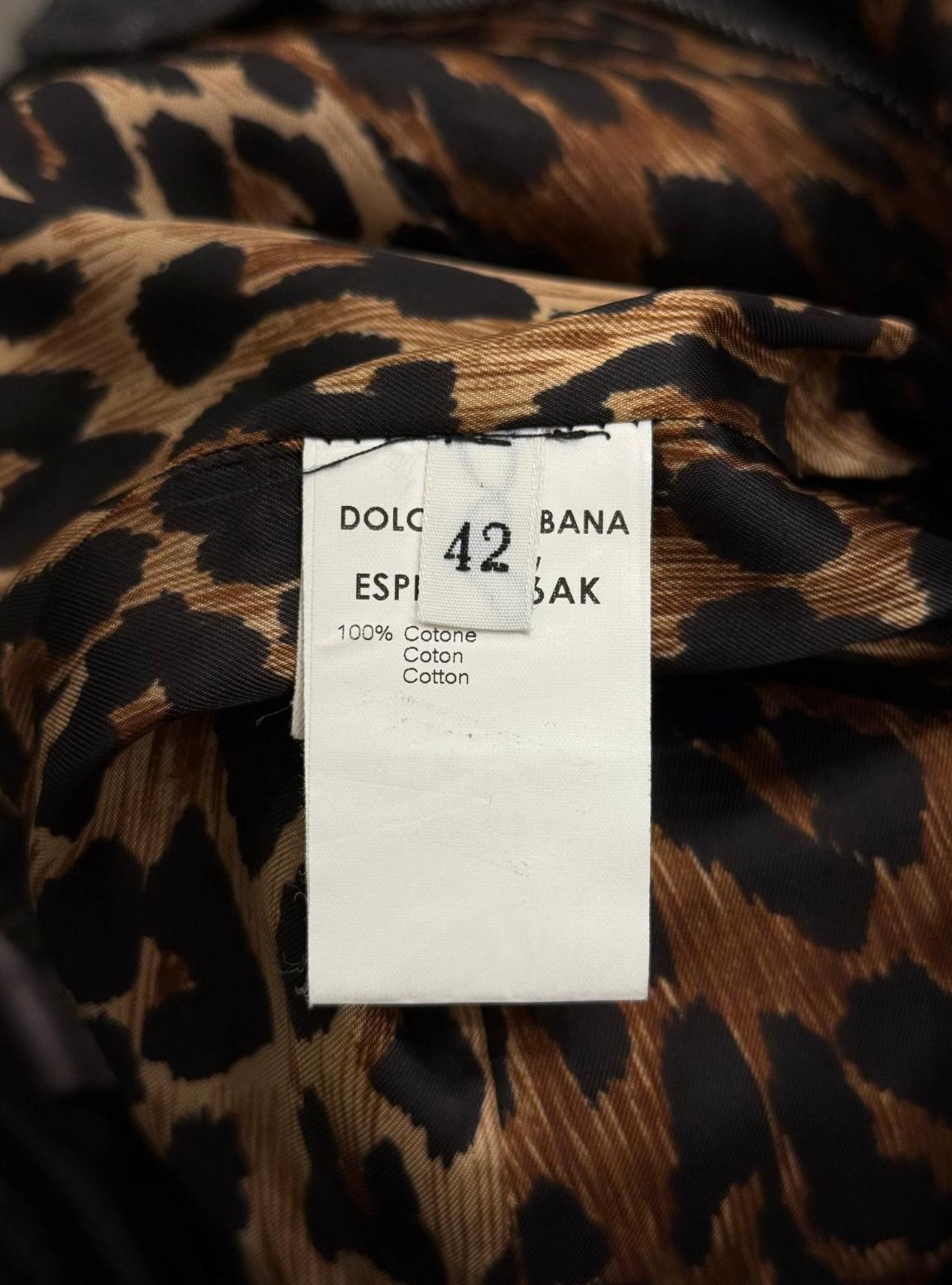 2002 Dolce & Gabbana: giacca in denim con farfalla in vendita 5