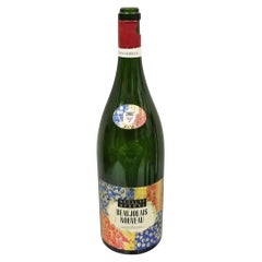 2002 George Duboeuf Beaujolais Nouveau Vtg Display Dummy Wein Champagnerflasche