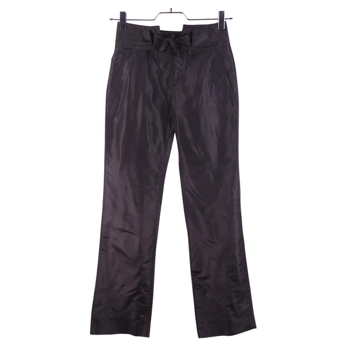 2002 Gucci Tom Ford 2002 silk trousers For Sale