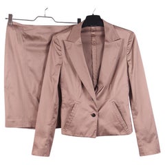 2002 Gucci Tom Ford Conjunto de traje con falda