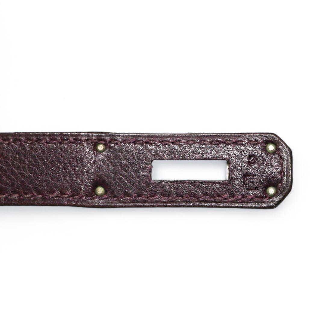2002 Hermès Birkin 30 uva in vendita 5