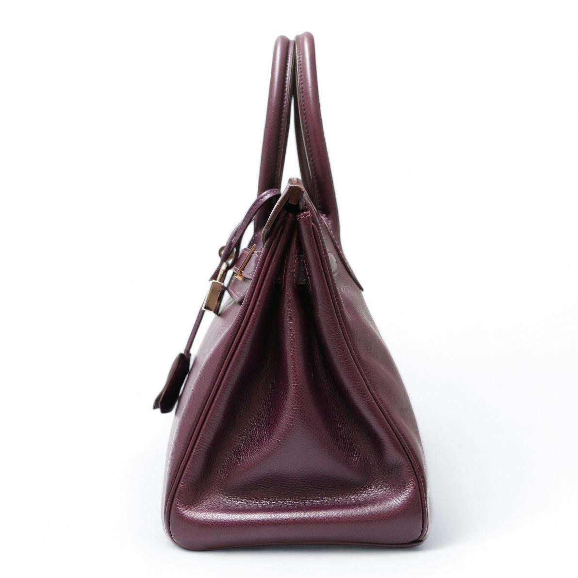 da uomo o donna 2002 Hermès Birkin 30 uva in vendita