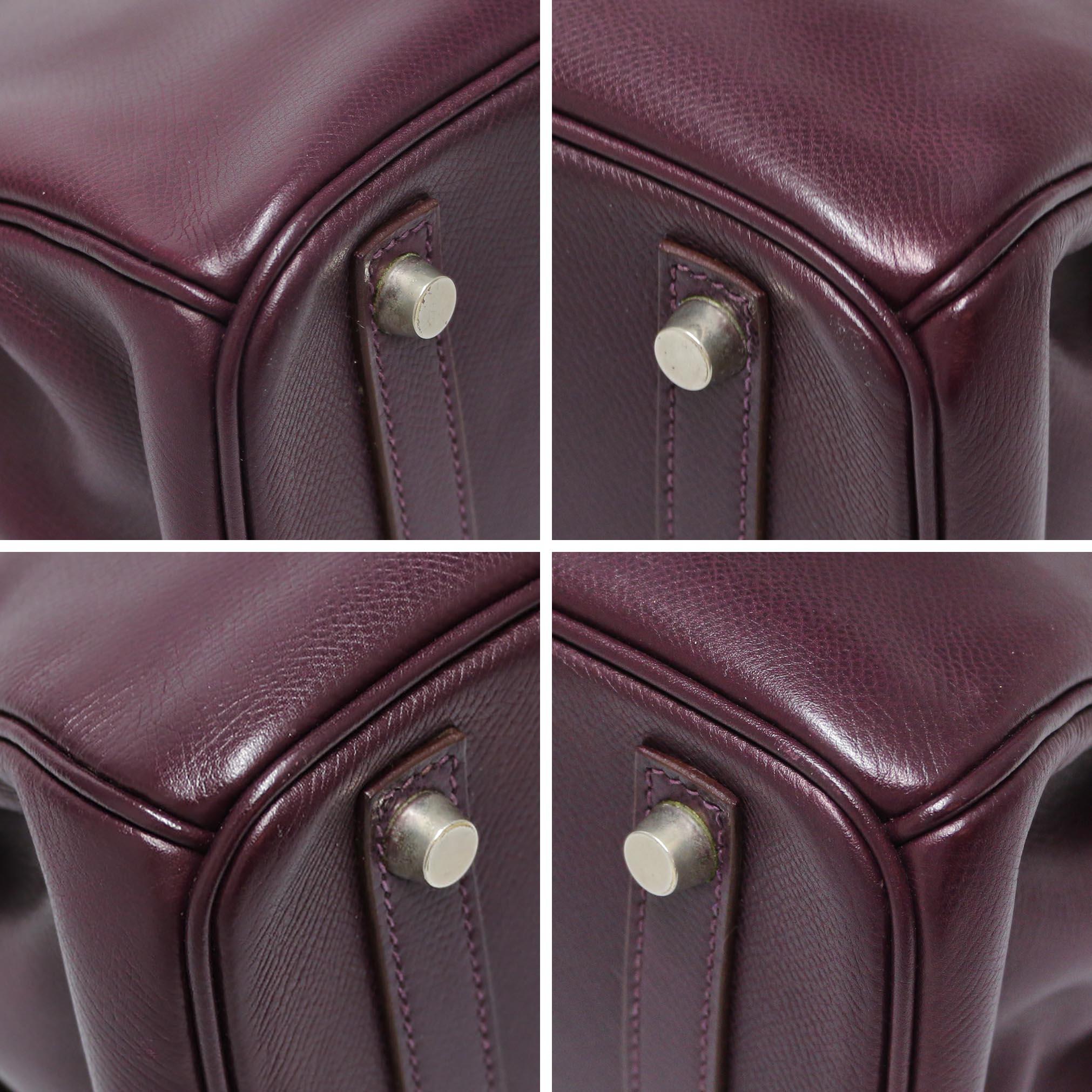 2002 Hermès Birkin 30 uva in vendita 2
