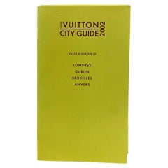 2002 Louis Vuitton City Guide French Edition London Dublin Brussels Antwerp