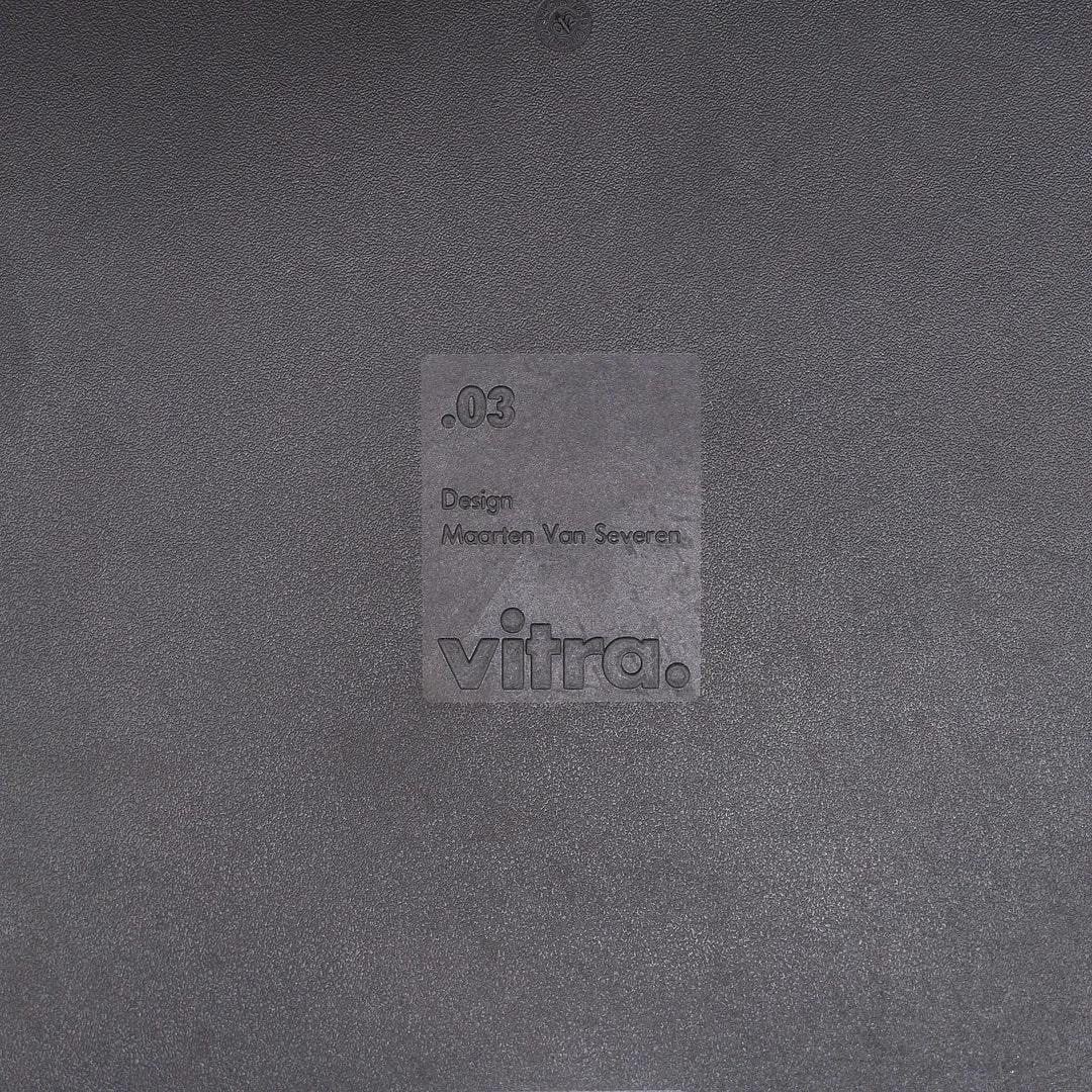 2002 Maarten van Severen für Vitra .03 Stapelbare Esszimmerstühle in Schwarz 5