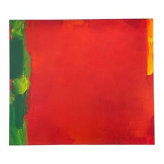 2002 Painting Signed by Sergio Piccoli, titled “Rosso Amore”
