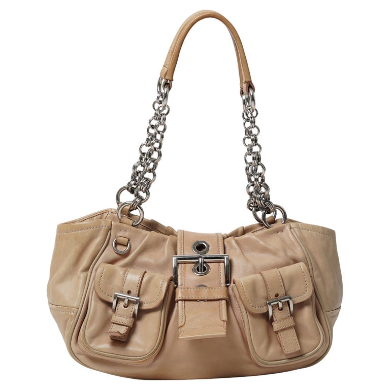 Prada Chain Bag 13 For Sale on 1stDibs prada tessuto nylon