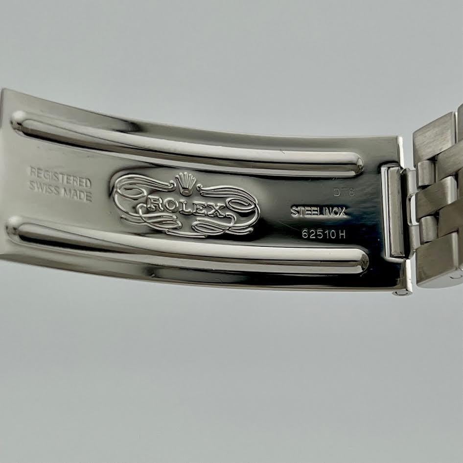 2002 Rolex Datejust 16234 36mm White Roman Dial 18K Gold Steel Box Paper Bon état - En vente à San Diego, CA