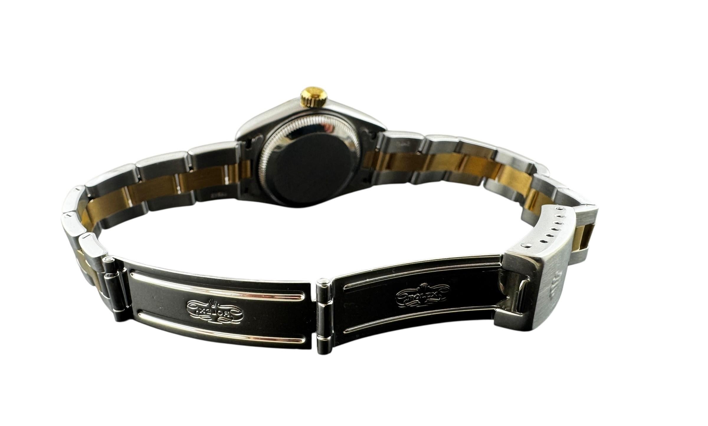 2002 Rolex Ladies DateJust Reloj Esfera Diamante Azul Dos Tonos 79173 #23237 en venta 9