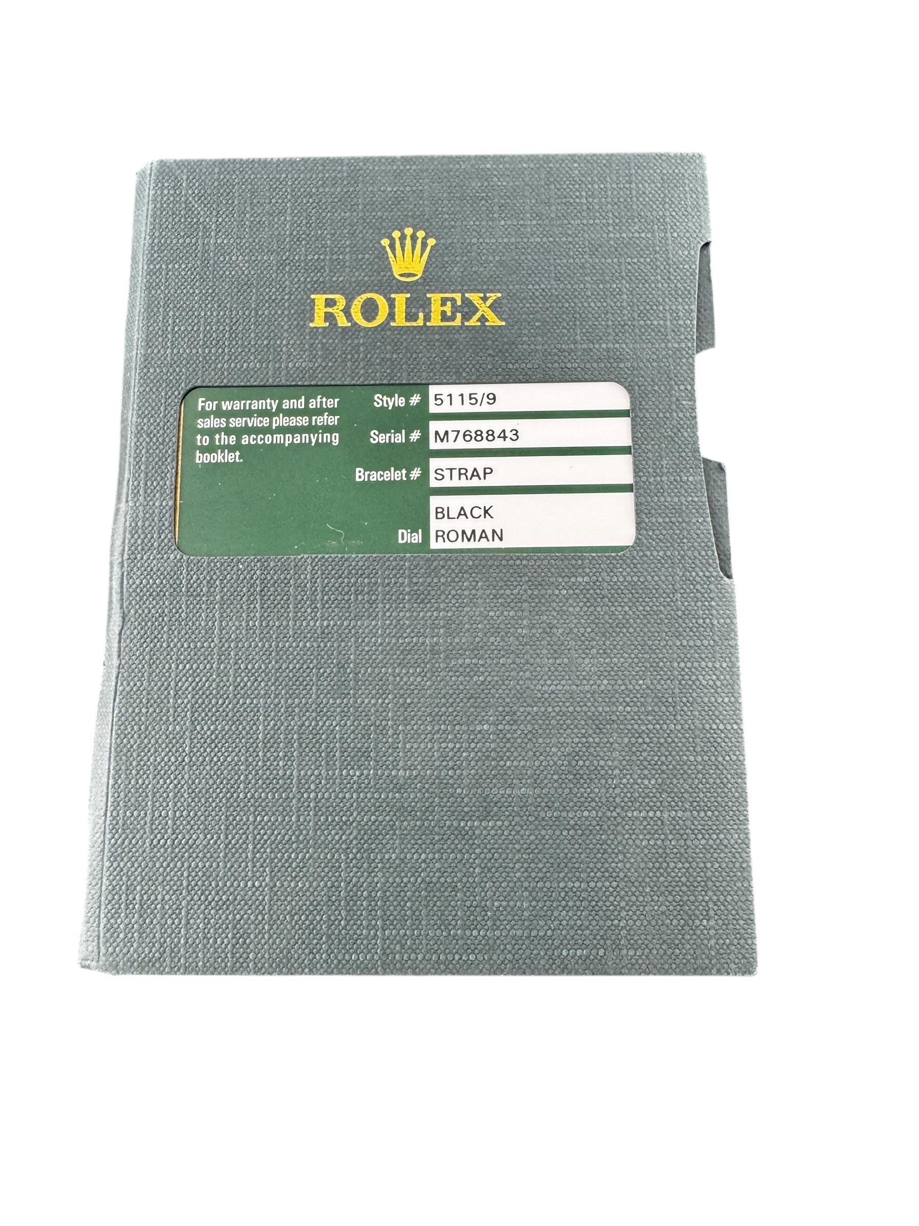 2002 Rolex Ladies DateJust Reloj Esfera Diamante Azul Dos Tonos 79173 #23237 en venta 12