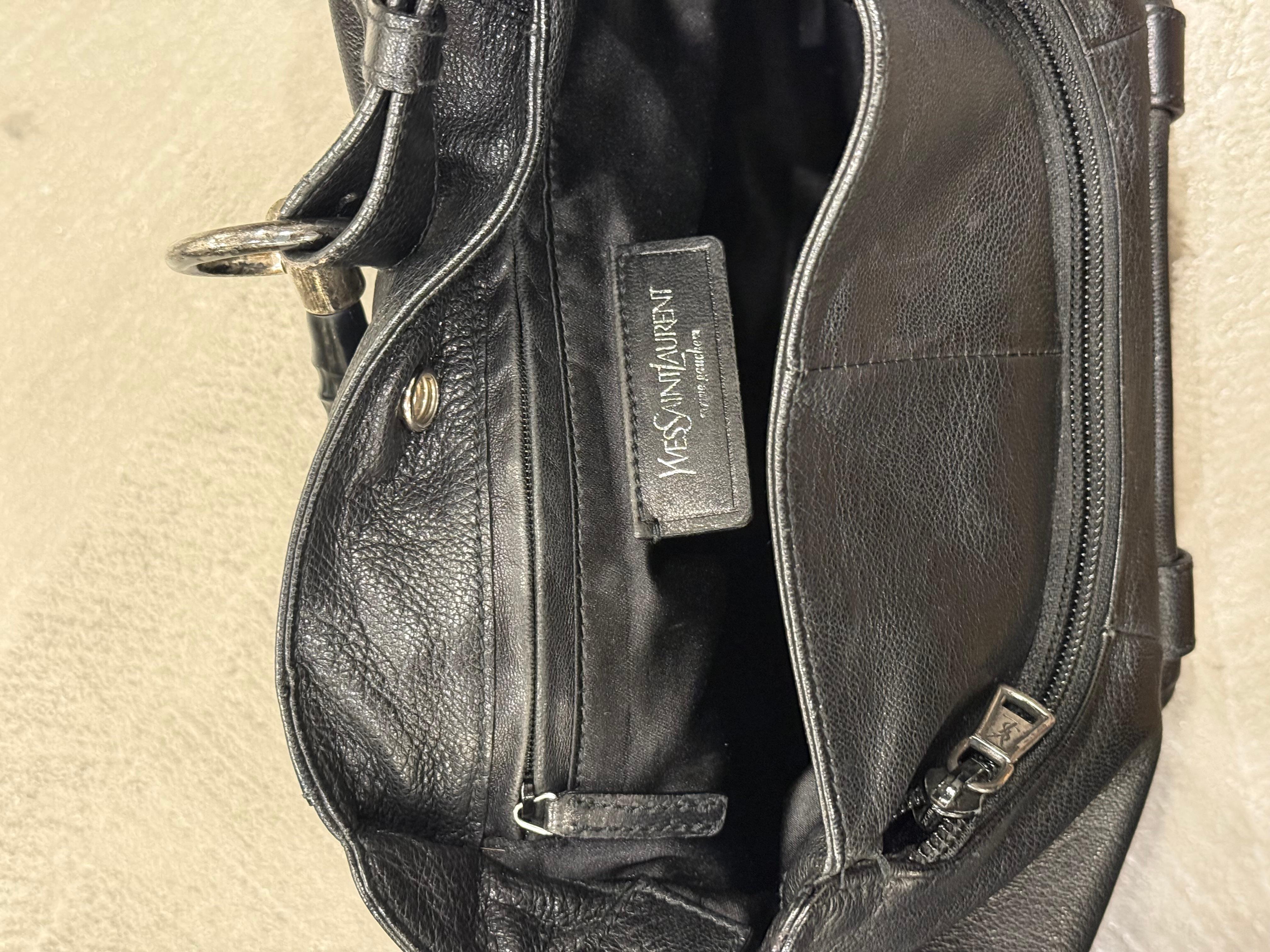 2002 Saint Laurent Mombasa Mala bag en vente 7