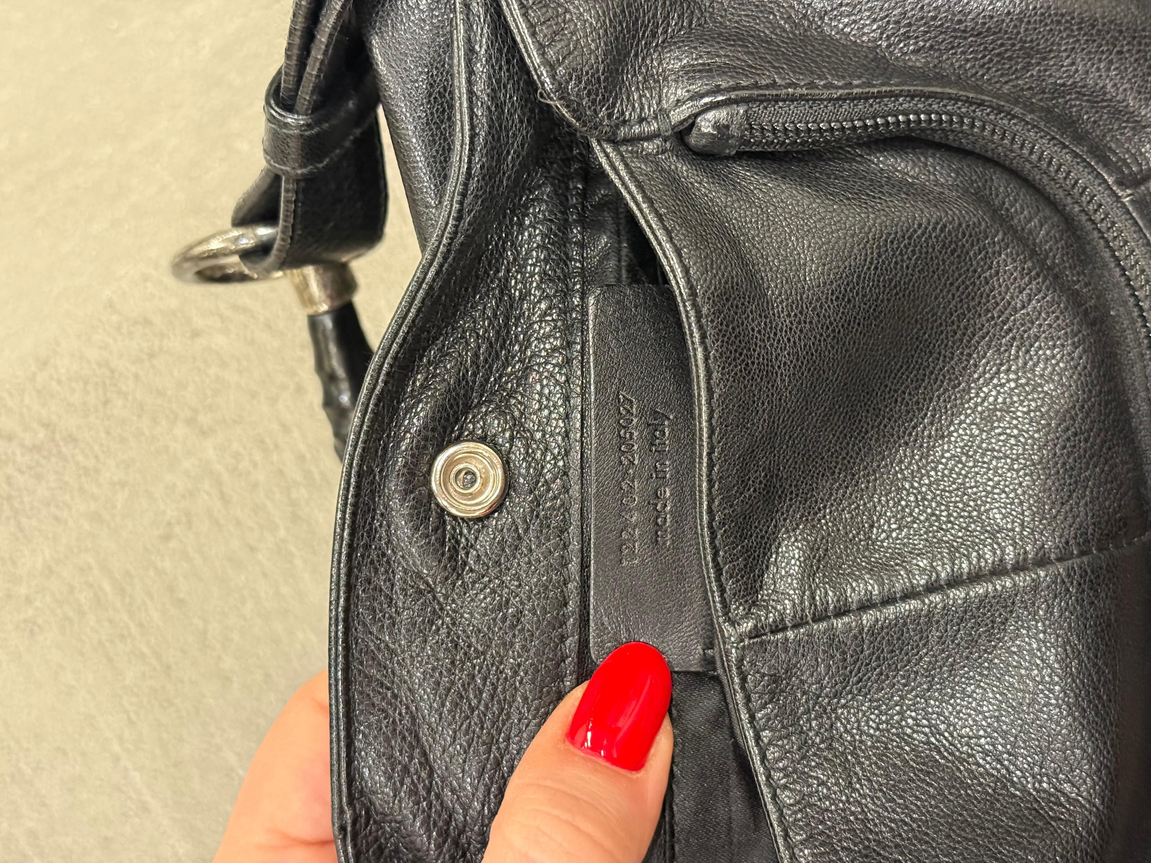 2002 Saint Laurent Mombasa Mala bag en vente 8