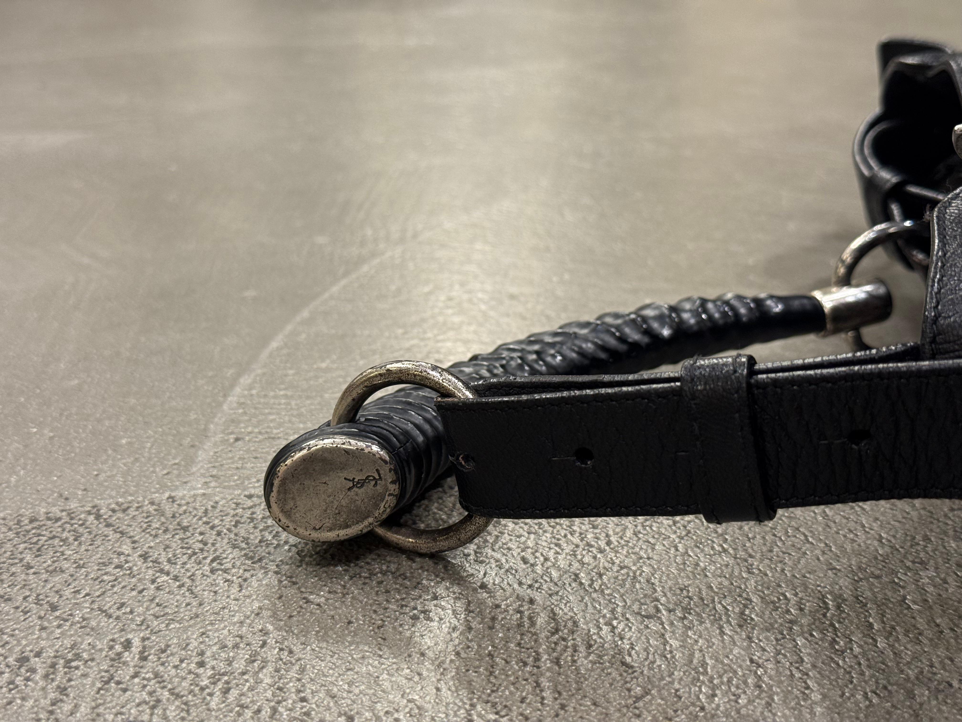 2002 Saint Laurent Mombasa Mala bag en vente 3