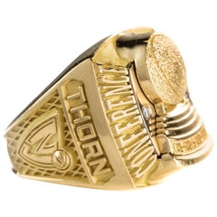2002 Tiffany & Co. Championship-Ring aus Jersey Netz, 18 Karat Gold