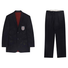 2002 World Cup England Squad Official Tour Suit - Hand Signed By All Players