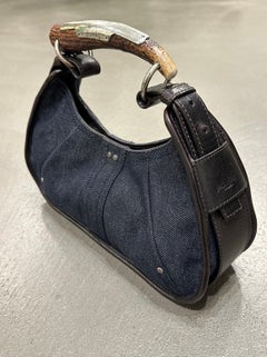 2002 Yves Saint Laurent by Tom Ford Mombasa denim bag